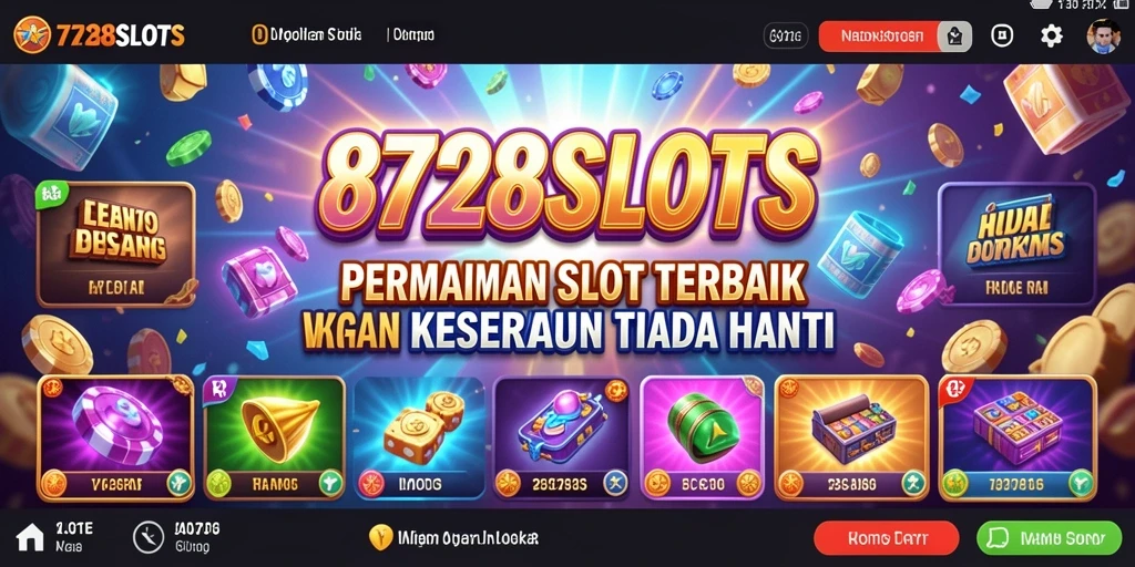 Screenshot menampilkan aksi seru di 8728SLOTS dengan gameplay yang menarik dan interaktif.