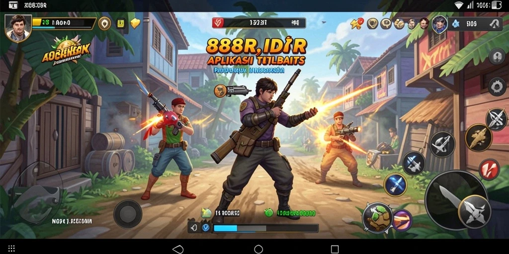 Tampilan antarmuka utama 888IDR yang intuitif dan fungsional.