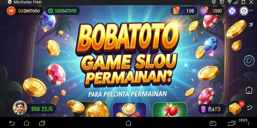 Gameplay seru BOBATOTO dengan grafis menarik dan fitur bonus.