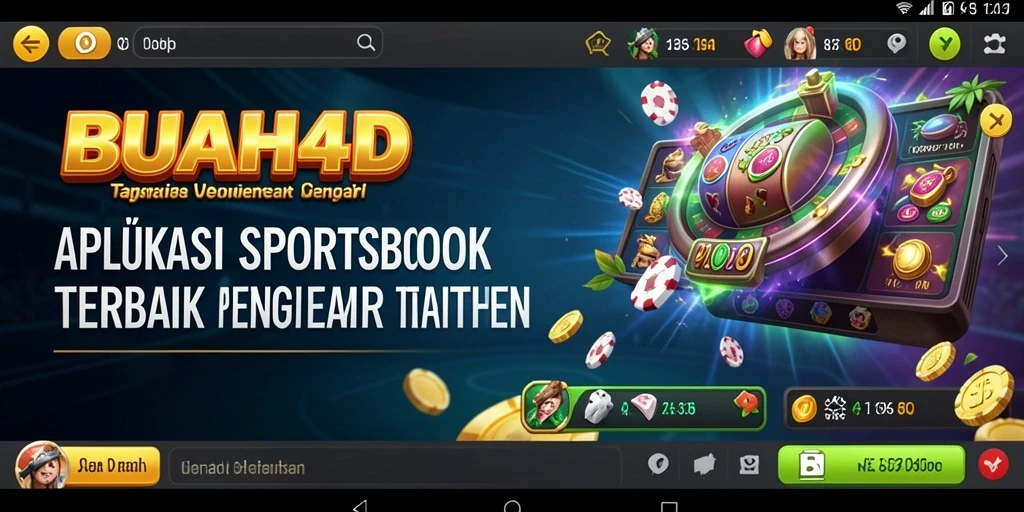 Tampilan screenshot utama BUAH4D dengan fitur taruhan olahraga.
