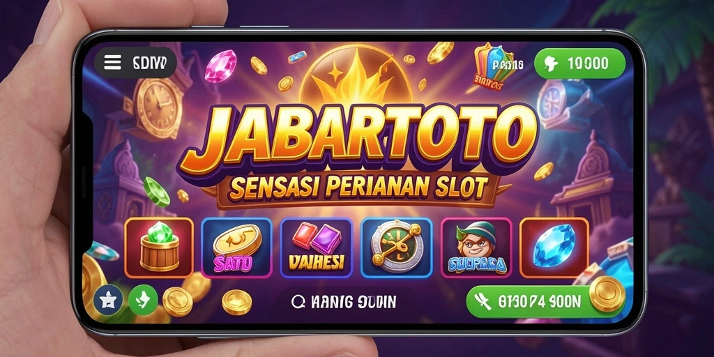 Tampilan gameplay menarik dari JABARTOTO dengan grafis slot yang memukau.