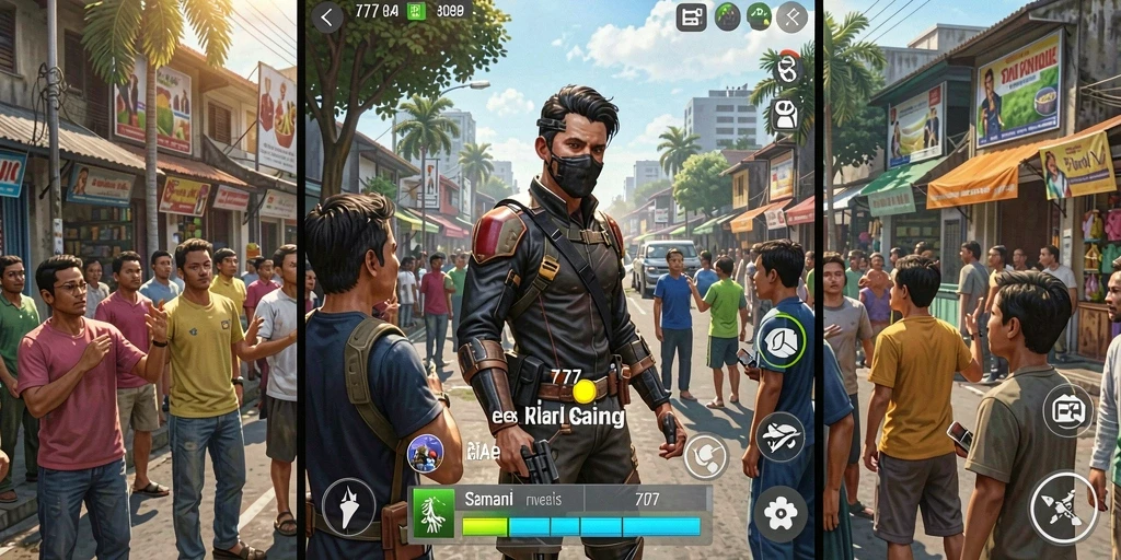 Tampilan gameplay L777 yang menarik dan interaktif.
