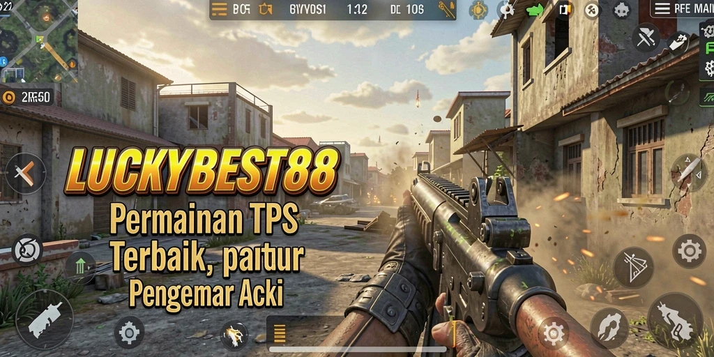 Tampilan gameplay seru di LUCKYBEST88 dengan suasana pertempuran yang mendebarkan.