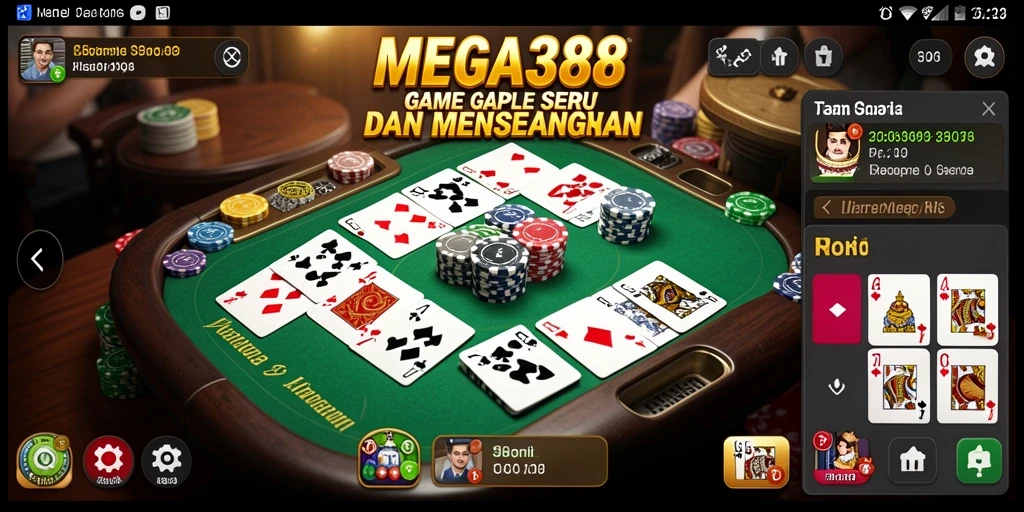 Tampilan gameplay seru dan interaktif di MEGA388.