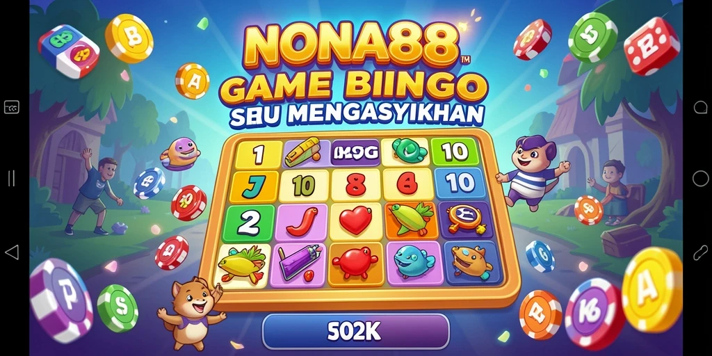 Screenshot gameplay NONA88 menampilkan suasana Bingo yang seru dan interaktif.