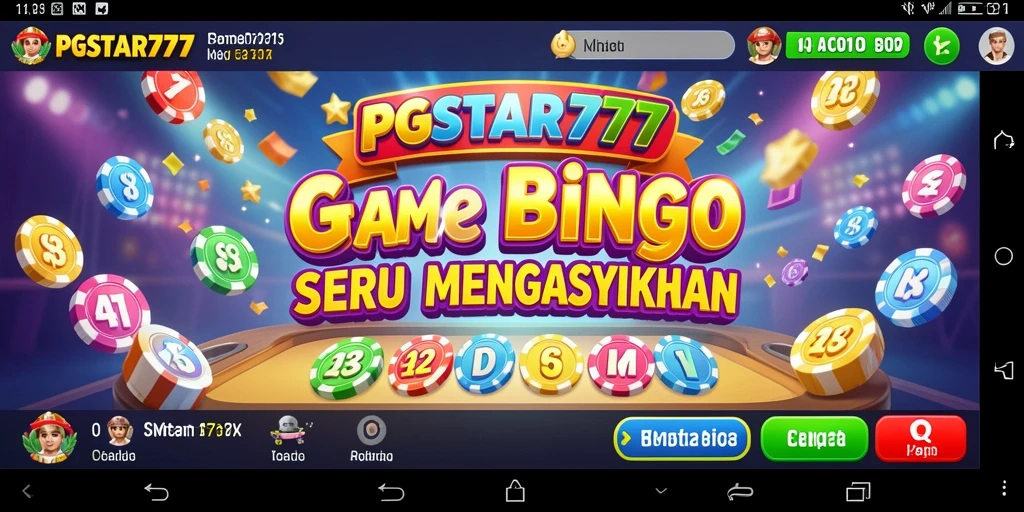 Tangkapan layar gameplay PGSTAR777 menampilkan keseruan bermain Bingo.