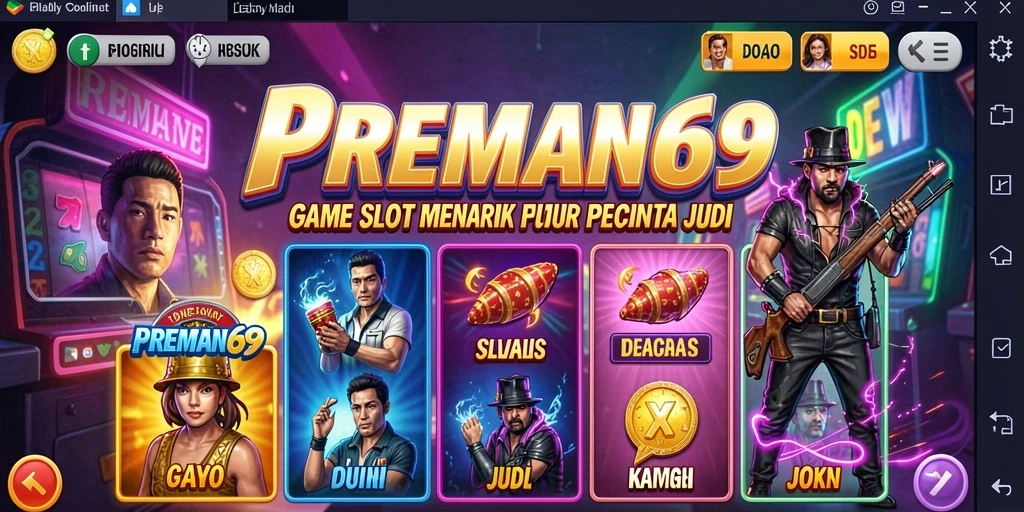 Screenshot gameplay PREMAN69 menampilkan momen seru permainan slot.