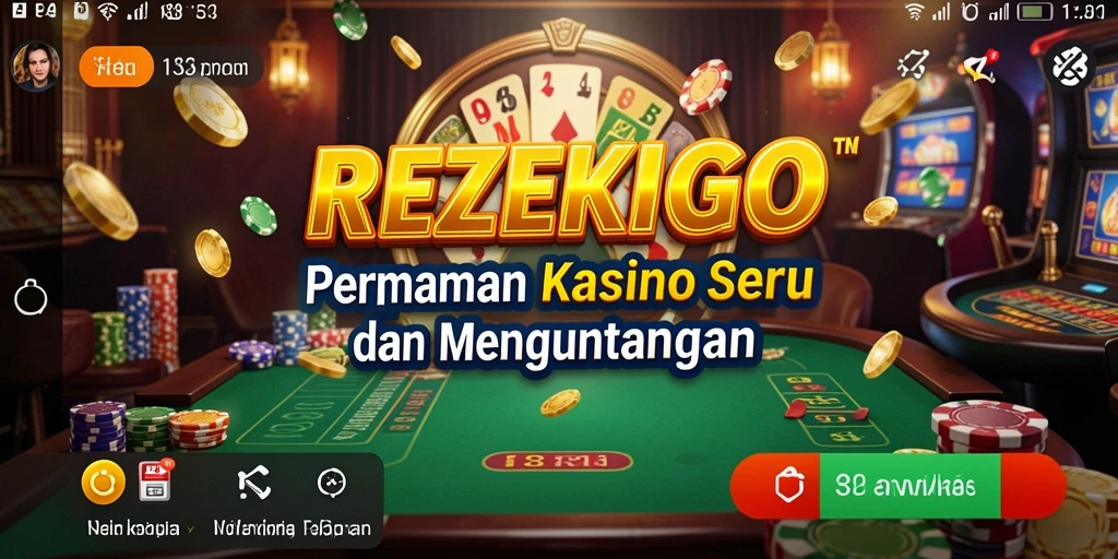 Tampilan yang menarik dan gameplay Kasino yang mengasyikkan.