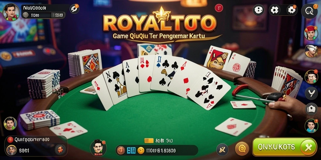 Tampilan gameplay QiuQiu yang seru dan menantang di ROYALTOTO.