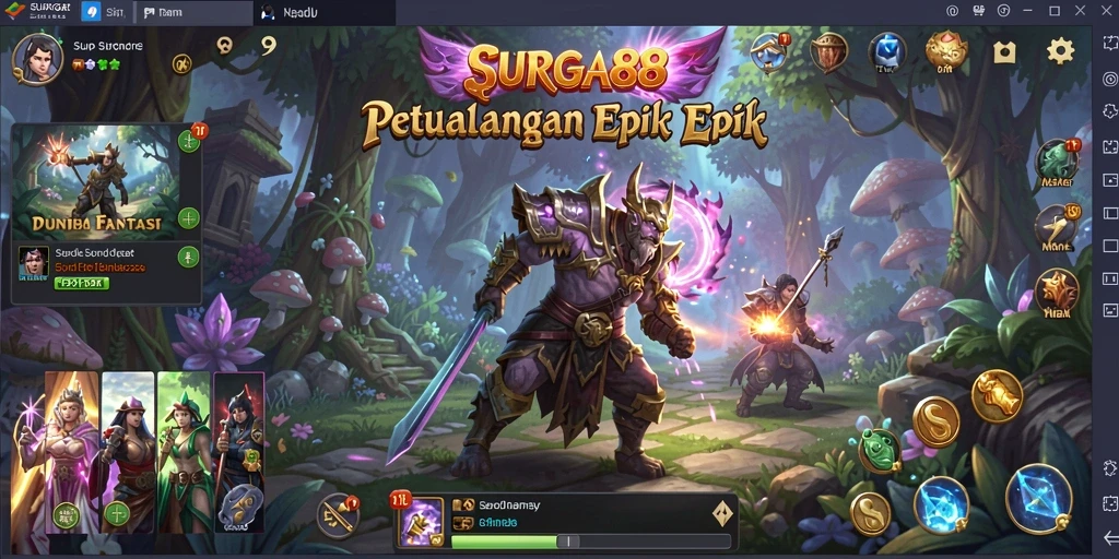 Gameplay langsung SURGA88 dengan elemen petualangan yang menakjubkan.