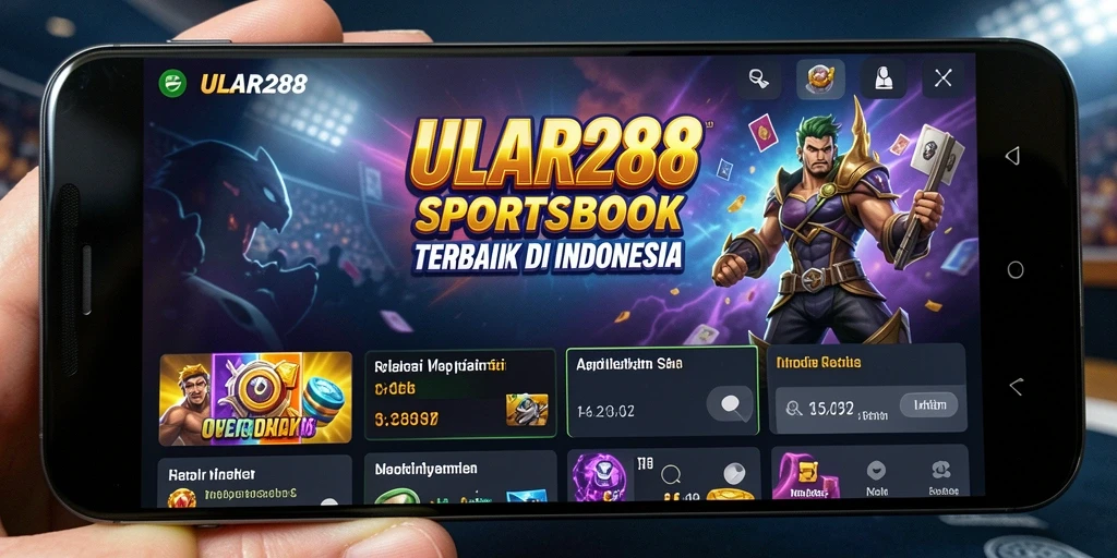 Screenshot gameplay ULAR288 menampilkan antarmuka Sportsbook yang menarik.
